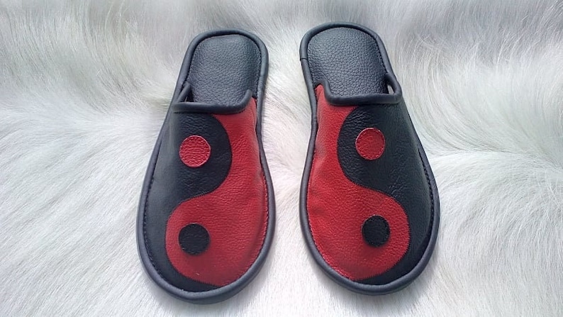 yin yang slippers