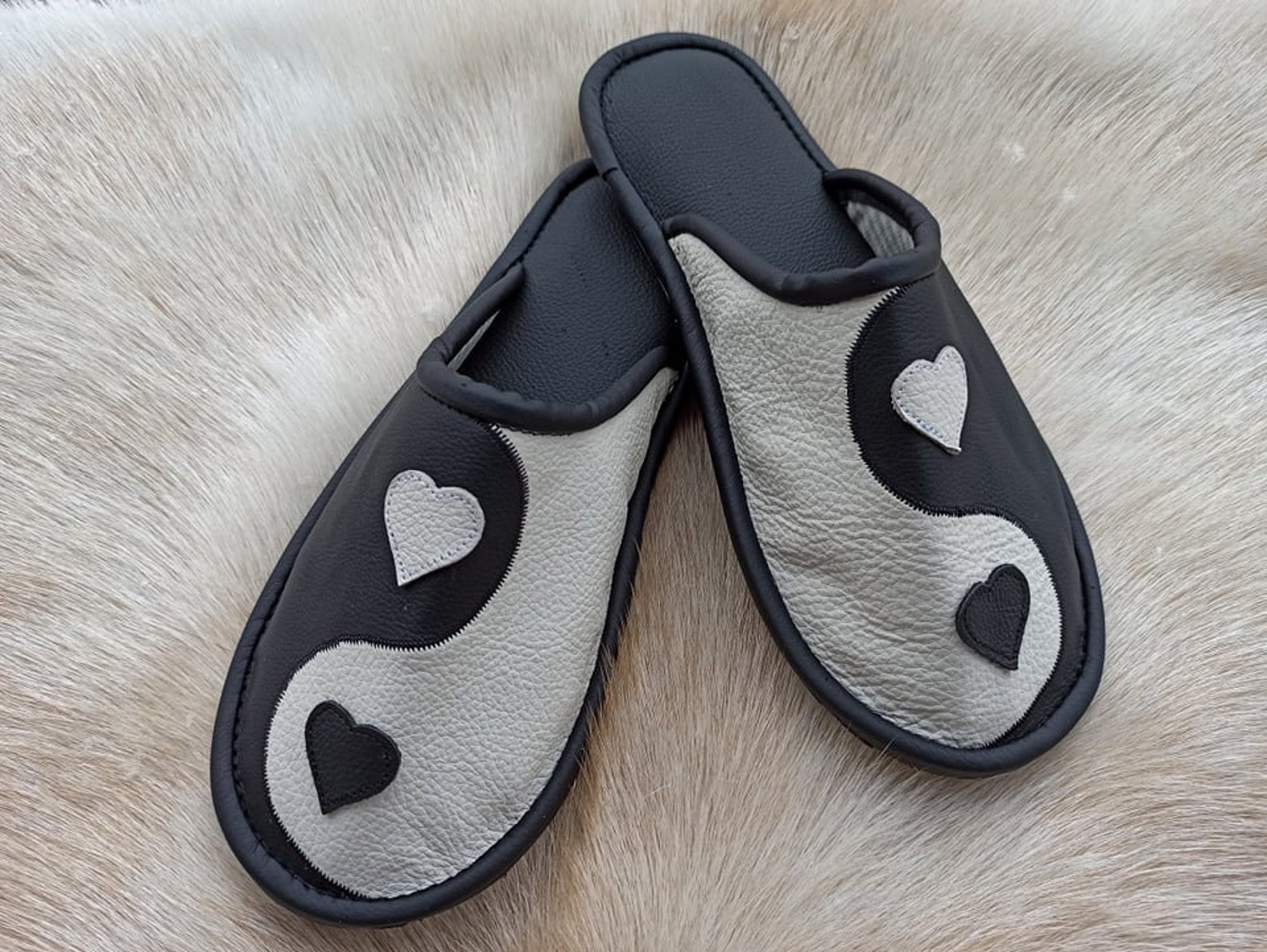 yin yang slippers