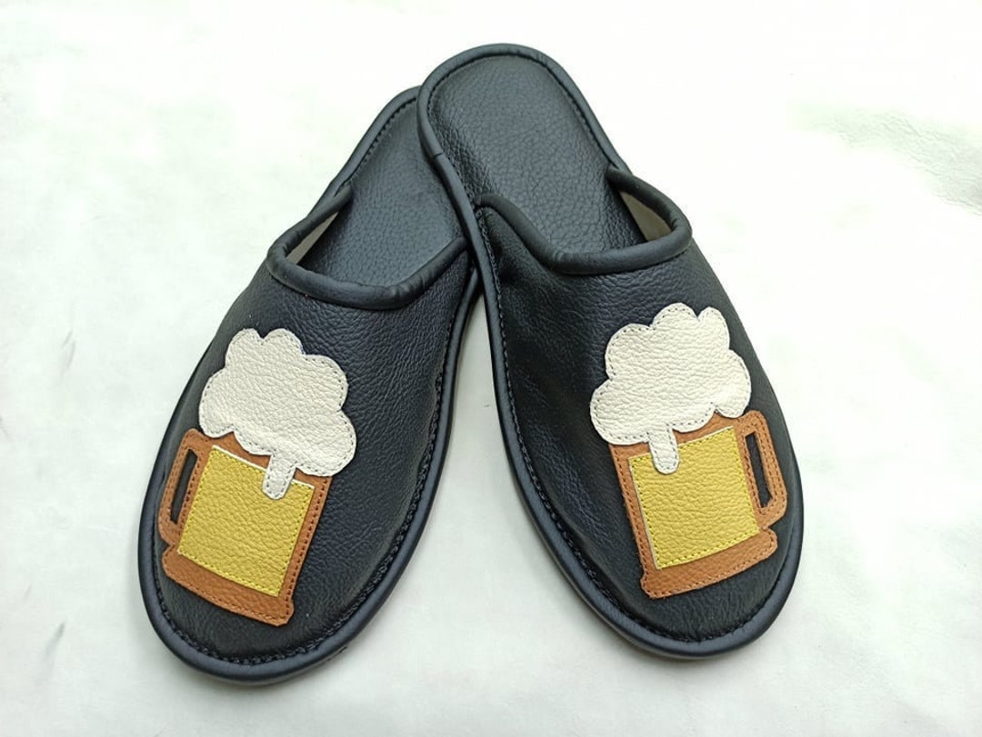 Beer Mug Slippers Christmas Gift Beer Slippers Beer Mug Etsy