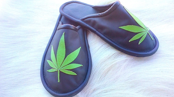 Weed slippers best sale