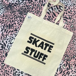 SKATE STUFF tote bag