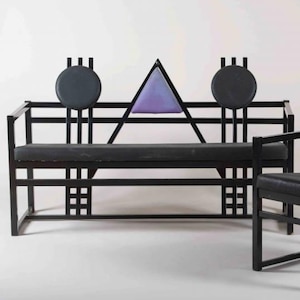 sitting set, chair sofa Memphis milano stile postmodernism