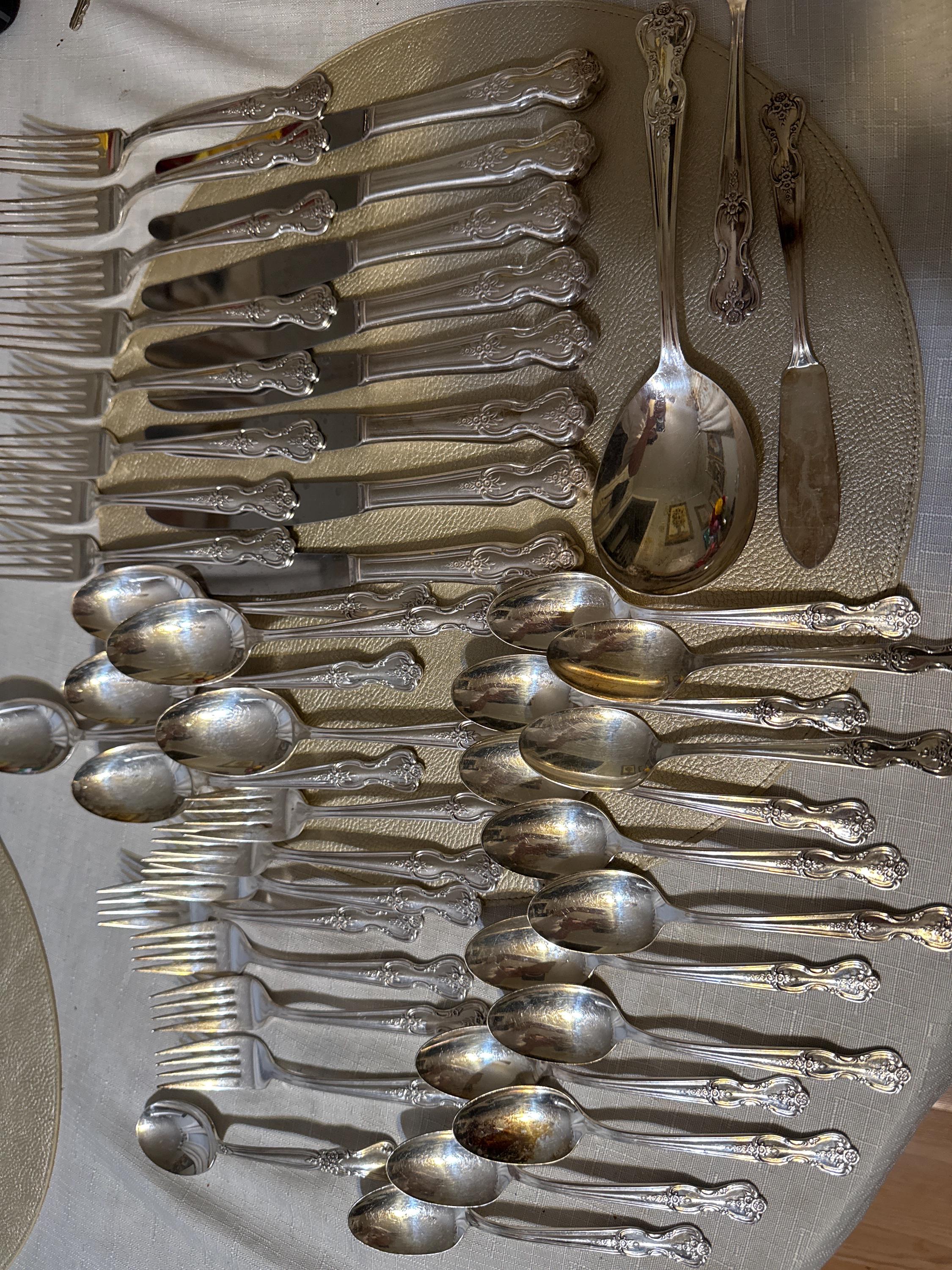 1950 Silverware Set - Etsy