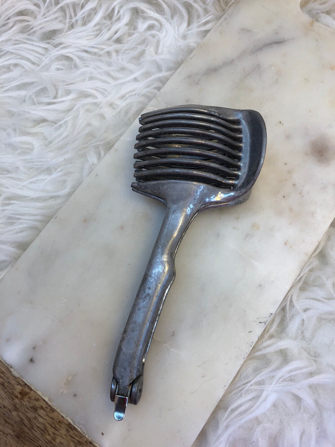 Vintage Metal Egg Slicer or Tomato Slicer. A Great Addition to Etsy