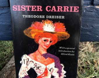 Sister Carrie by Theodore Dreiser Vintage Dell Paperback 1963