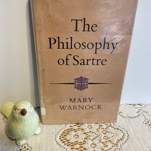 The Philosophy of Sartre by Mary Warnock 1966 image 1