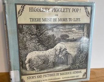 Higglety Pigglety Pop or There Must Be More to Life 1967 vintage rare book