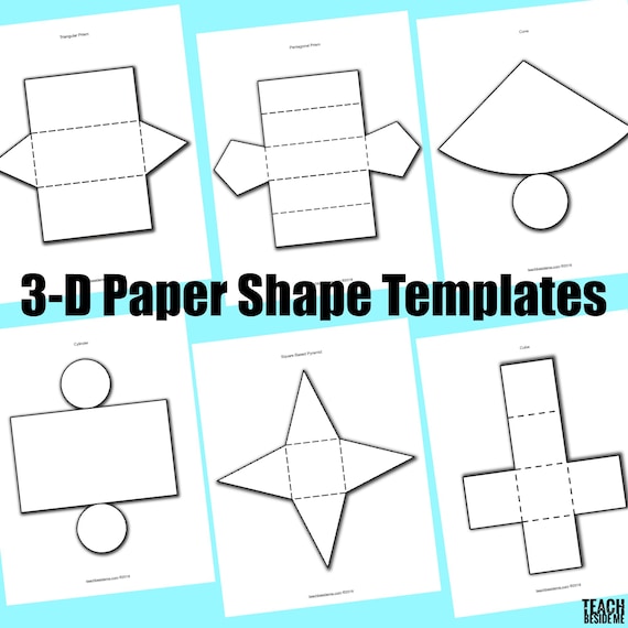 How To Make 3d Paper Shapes How To Make 3d Paper Shapes