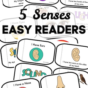 Five Senses Easy Reader Books