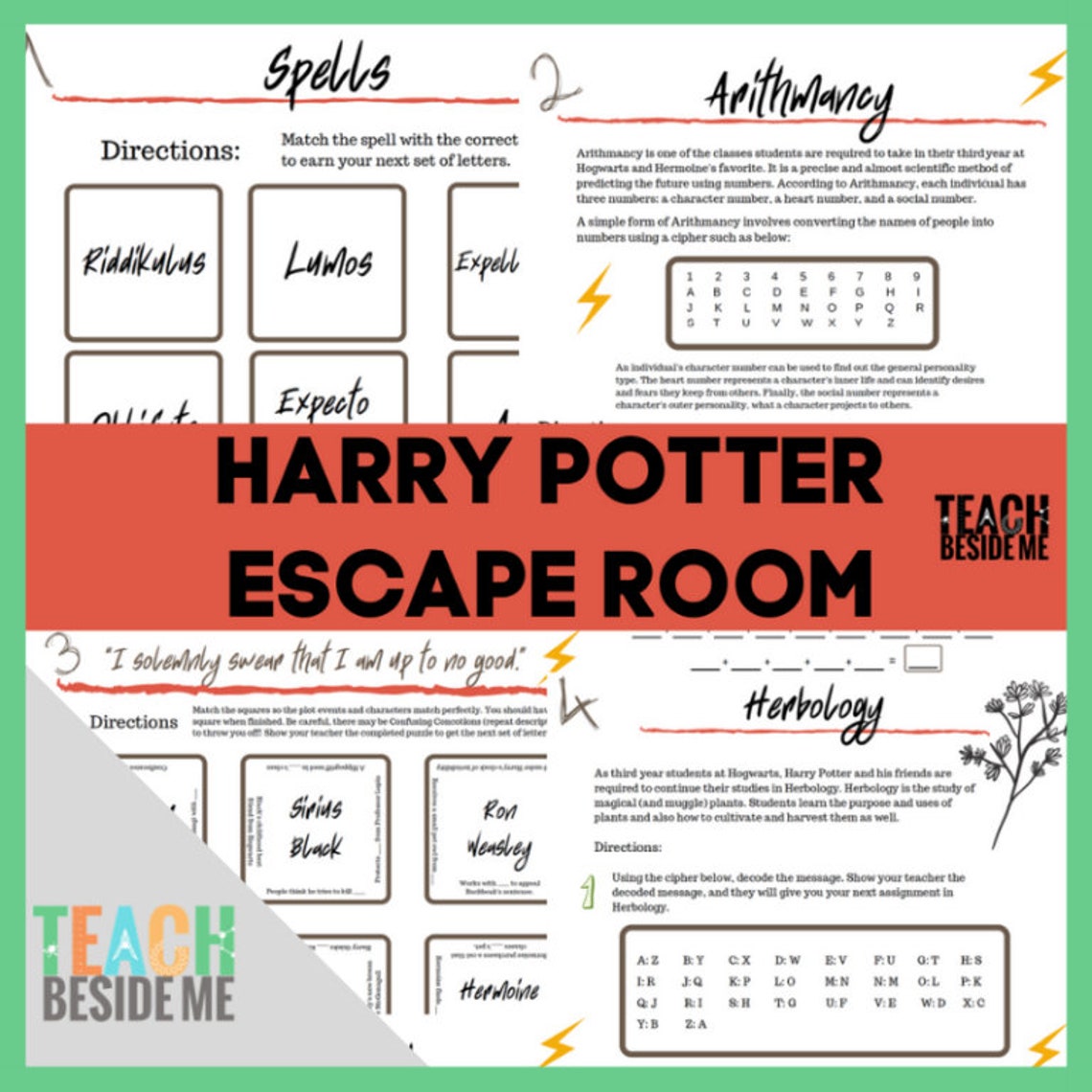 Harry Potter Escape Room Etsy