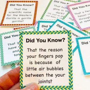 Did You Know? Conversation Starters for Kids