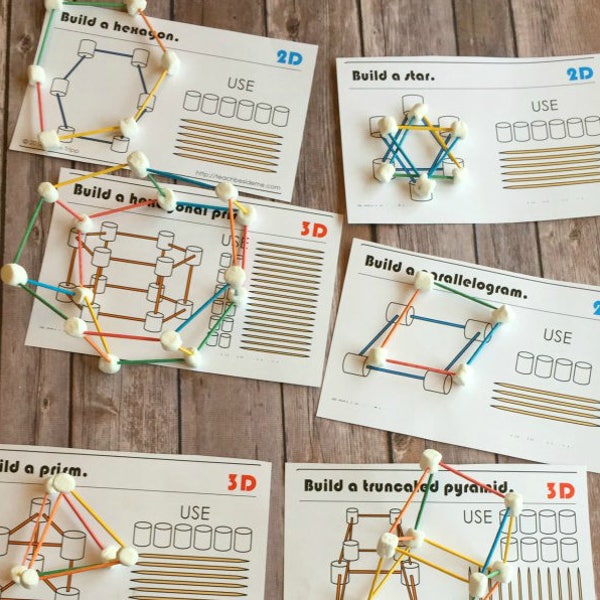 Marshmallow and Toothpick Geometry