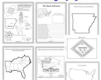 US Geography: Arkansas Unit