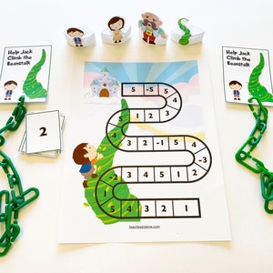 Jack and The Beanstalk Counting Math Game for Kids