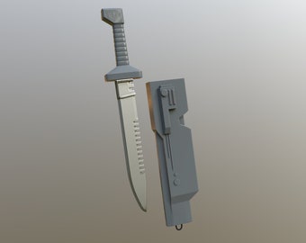 Wrecker Knife 3D Print File