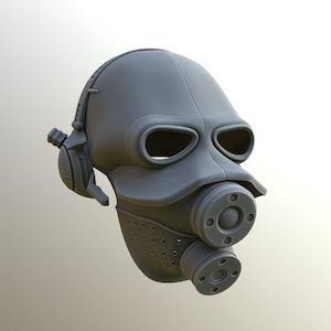 Combine Soldier Helmet 3D Print File + HLA