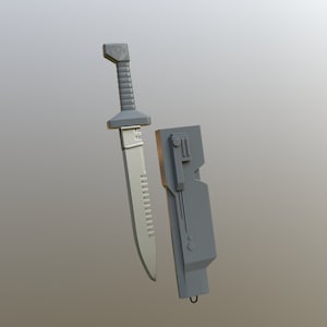 Wrecker Knife 3D Print File