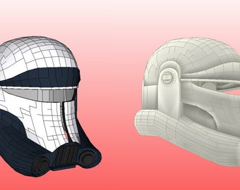 kylo ren helmet pepakura kylo ren helmet pepakura