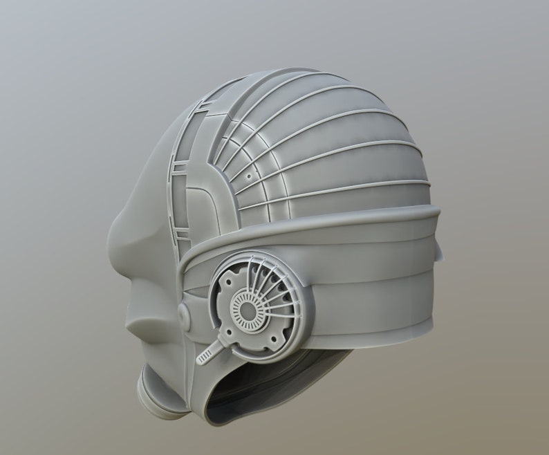 Combine Metrocop Helmet 3D Print File Etsy Canada