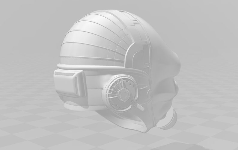 Combine Metrocop Helmet 3D Print File Etsy