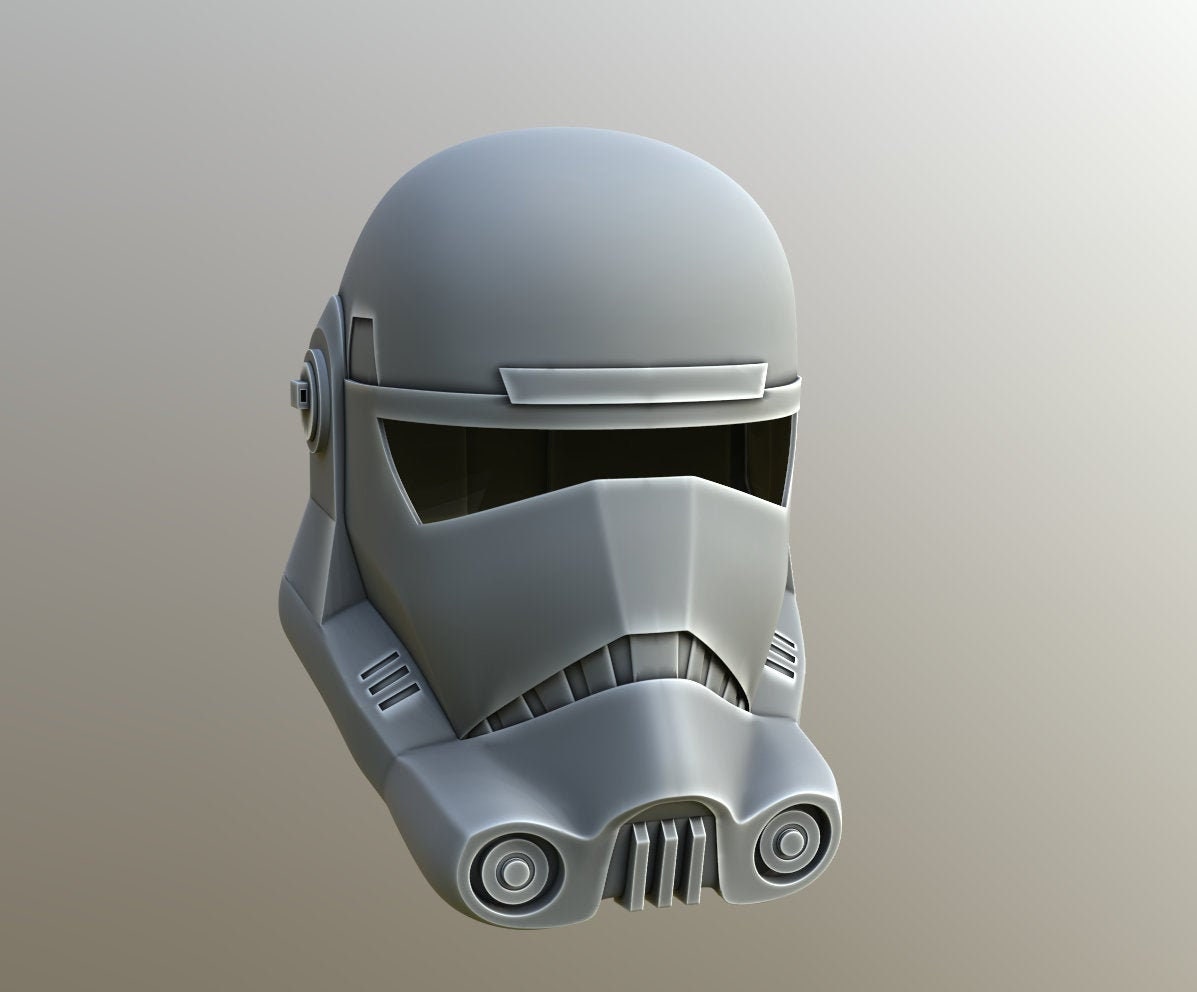 Bad Batch Hunter Helmet 3D Print File