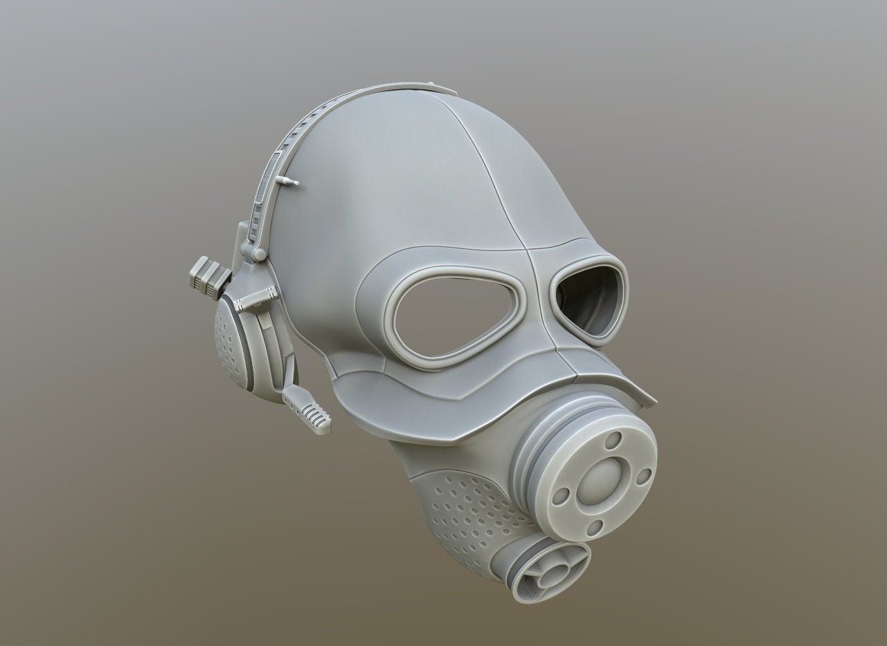 Combine Soldier Helmet From HalfLife Alyx 3D Print File Etsy