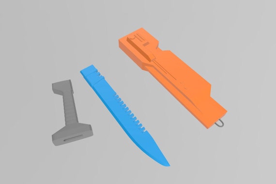 STL file Chopper Knife 🔪・Template to download and 3D print・Cults