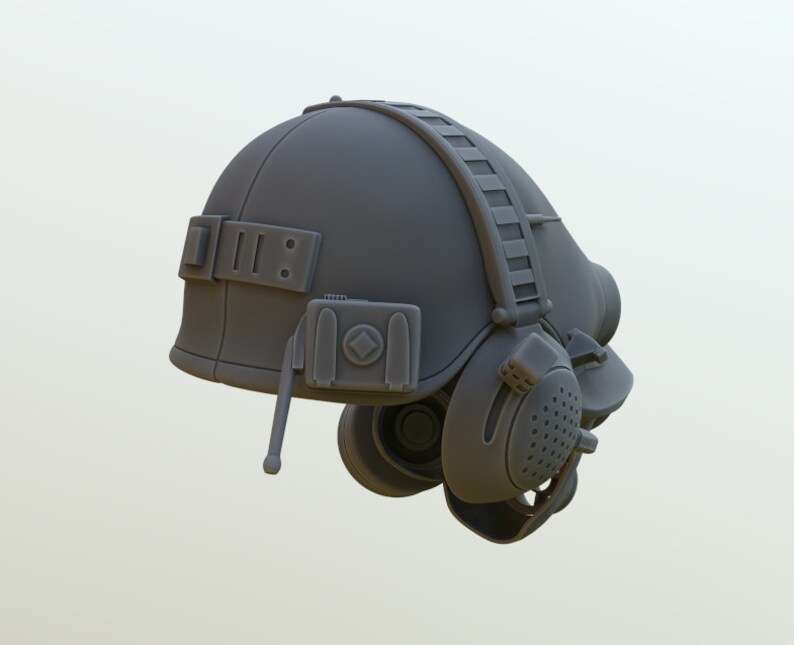 Combine Soldier Helmet From HalfLife Alyx 3D Print File