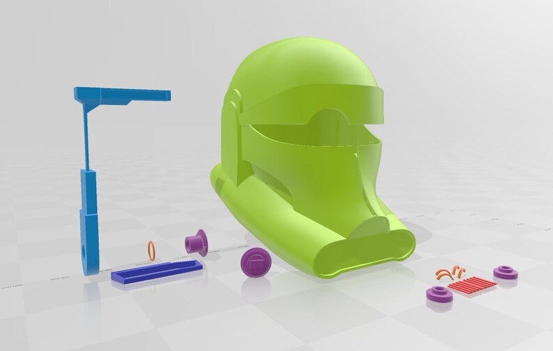 Star Wars Clone Wars Bad Batch Crosshair Helmet 3D Print ...