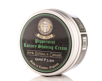 Shaving Cream Peppermint 150ml / 5.3oz by Sweyn Forkbeard