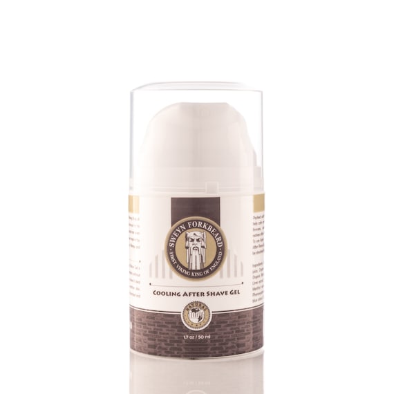 Organic Aloe Vera Cooling After Shave Gel - Sweyn Forkbeard (50 Ml/1.7 Oz)  - Etsy Israel