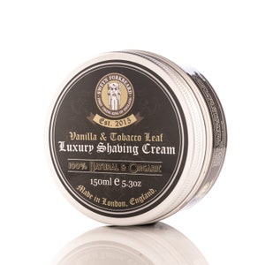 Shaving Cream Vanilla & Tobacco Leaf 150ml / 5.3oz by Sweyn Forkbeard