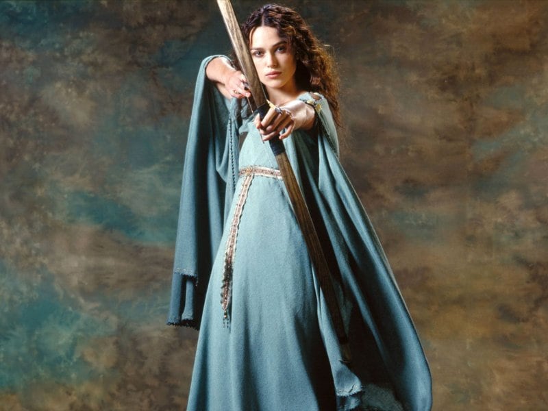 Guinevere Costume | Guinevere Dress | Guinevere Cosplay | King Arthur Movie Dress | Keira Knightley Blue Dress