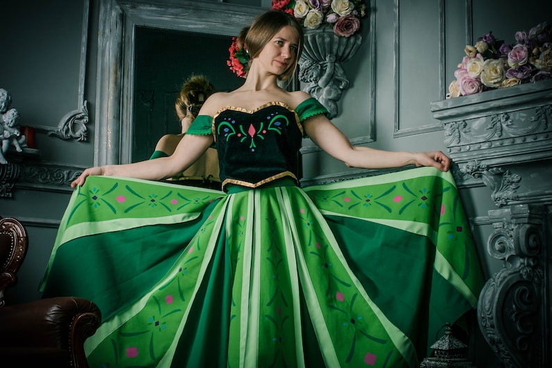 anna coronation day costume