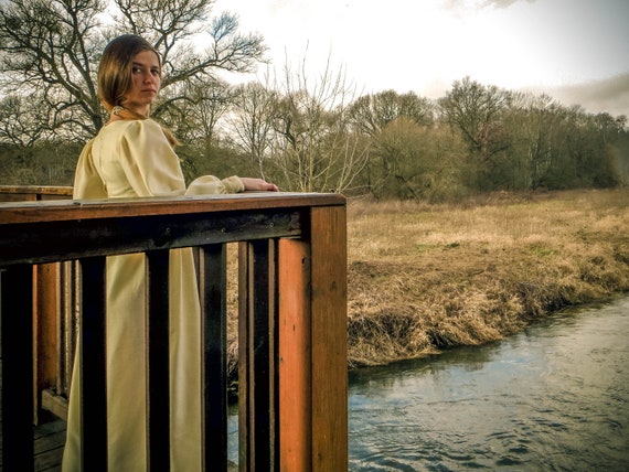 Ivory Empire Dress Regency Dress Wedding Dress Natasha Etsy