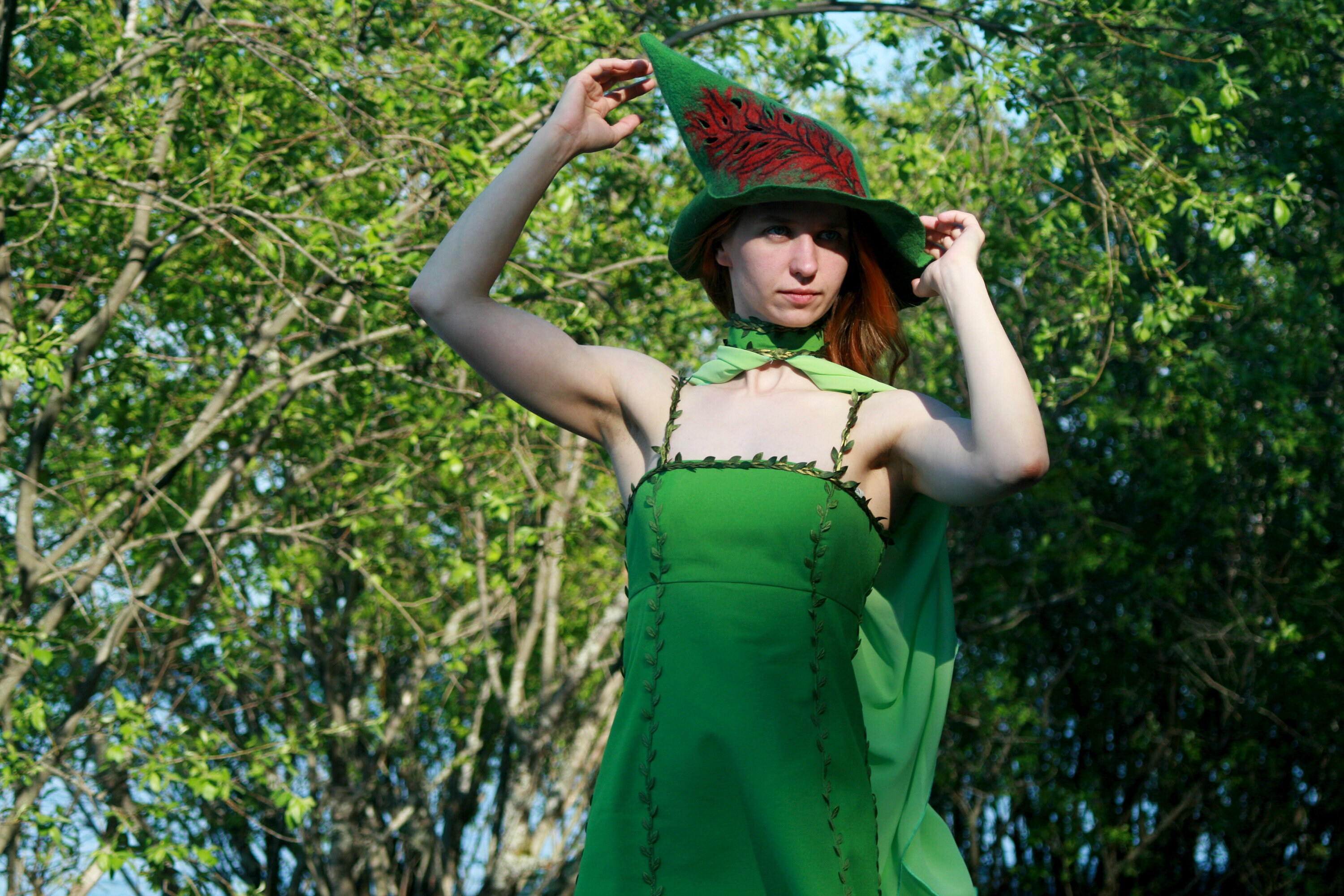 Green Fairy Dress Tinker Bell Original Fantasy Dress Etsy