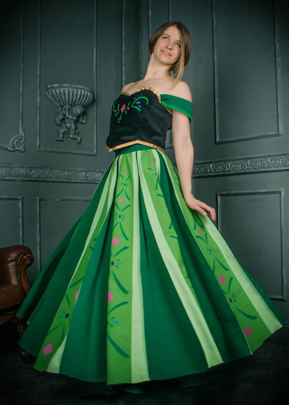 anna robe verte
