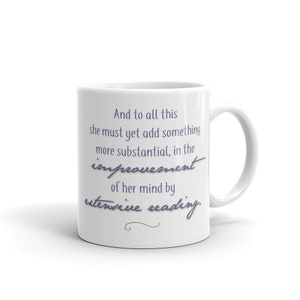 Jane Austen Reading Mug -  Extensive Reading