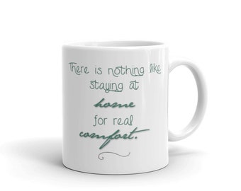 Jane Austen Reading Mug - Staying Home