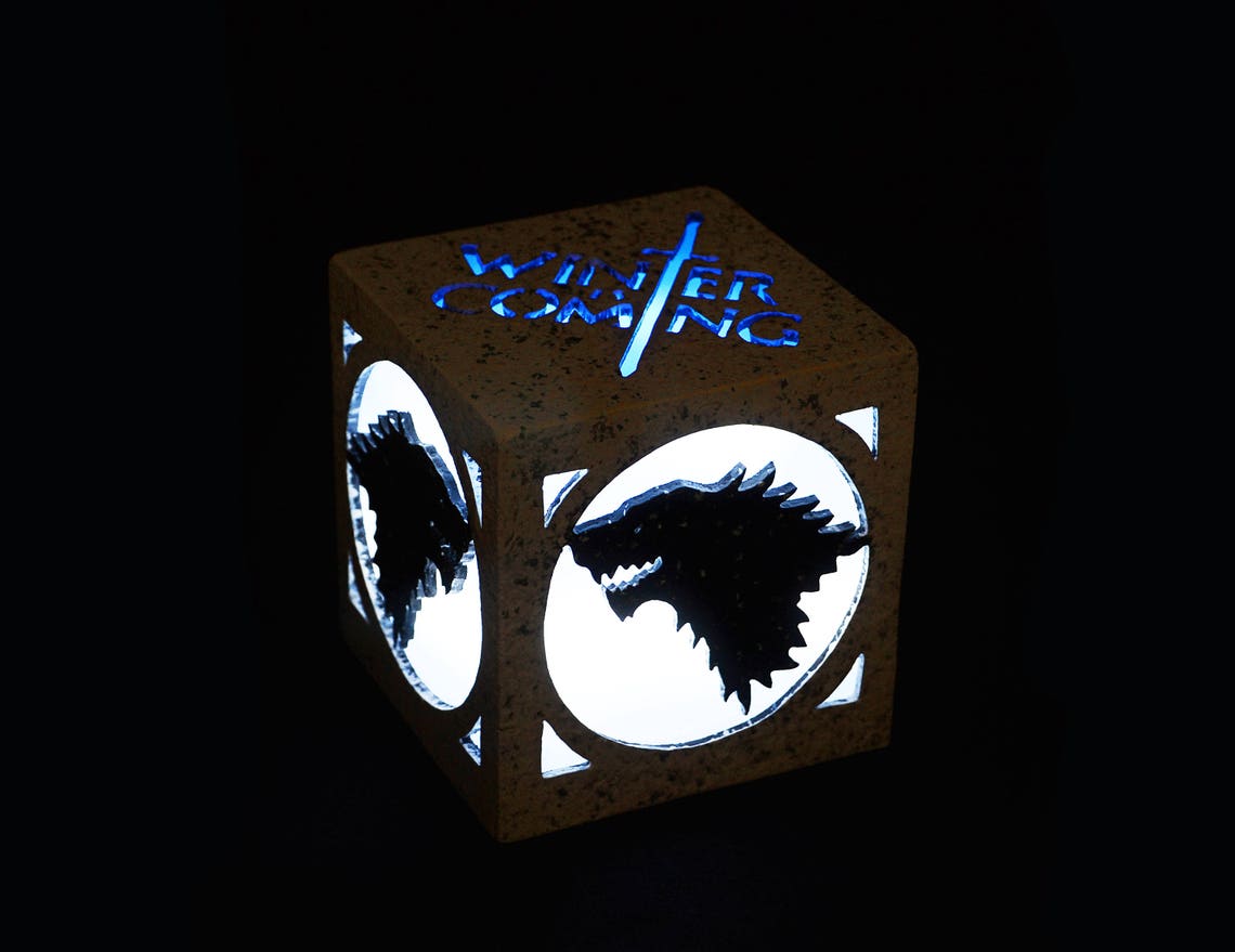 Light box of Game of Thrones. Decoration lamp home decor Etsy