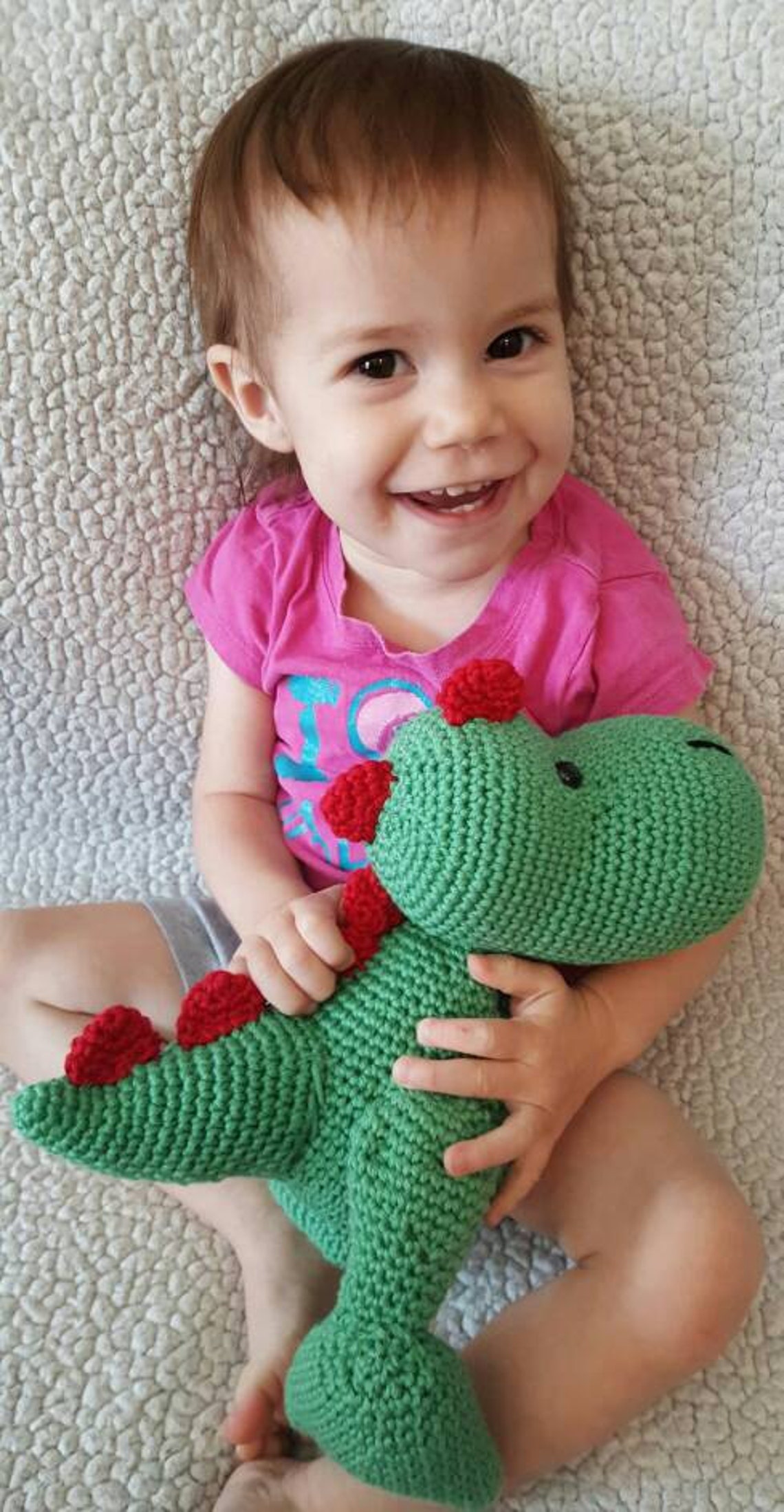 Crochet Trex Dinosaur Crochet Dinosaur Crochet Baby Etsy