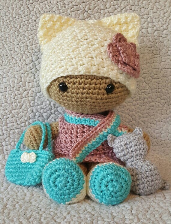 big head doll crochet pattern