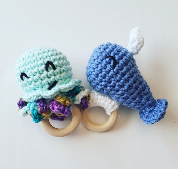 crochet teething ring