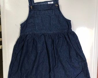 Denim Girls Jumper Dress Size Small and Large New