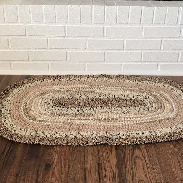 Oval Rag Rug Etsy