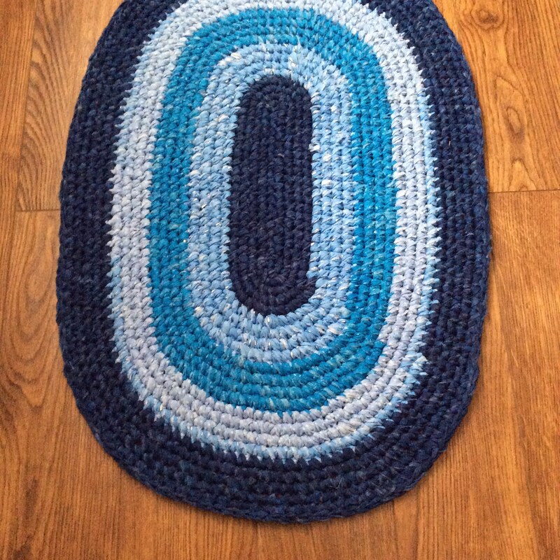 Oval Rag Rug - Etsy