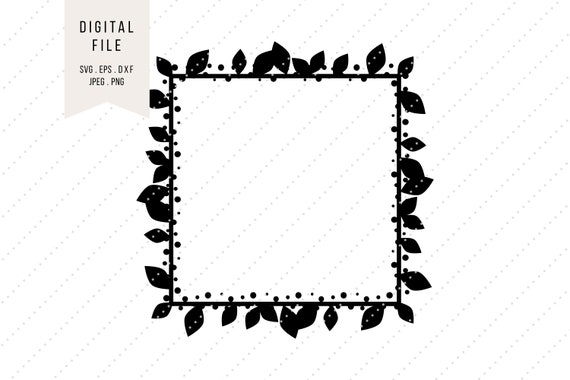 picture Borde De Foto Instantanea Png svg flourish frame clipart borde cuadrado descarga etsy