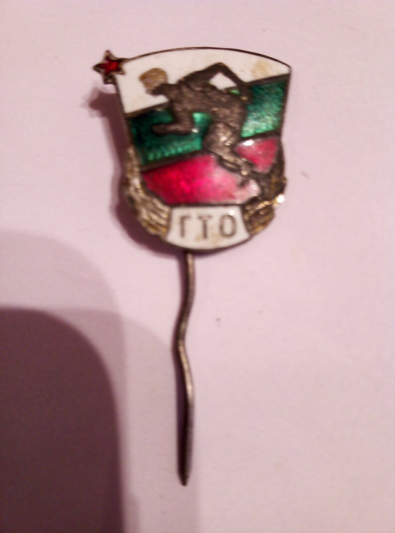 Vintage military insignia of the USSR Army retro awards Vintage badges ultra rare sports badges
