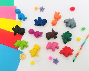 Lego Bricks Handmade Crayons x 4 Boys Girls Novelty Gift party bag