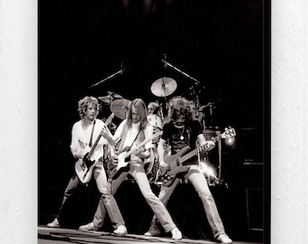 Status Quo Live in Glasgow 1981-poster